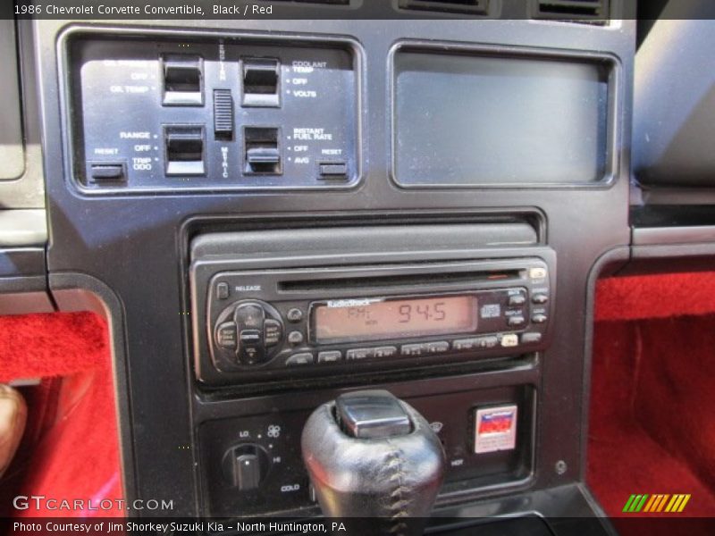 Audio System of 1986 Corvette Convertible
