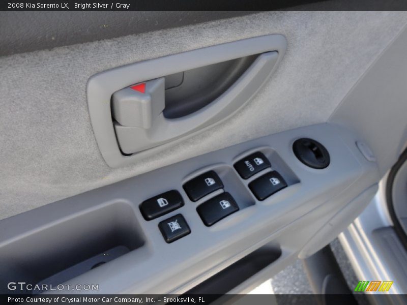 Bright Silver / Gray 2008 Kia Sorento LX