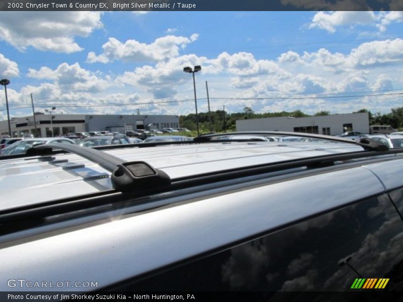 Bright Silver Metallic / Taupe 2002 Chrysler Town & Country EX