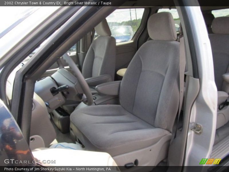 Bright Silver Metallic / Taupe 2002 Chrysler Town & Country EX