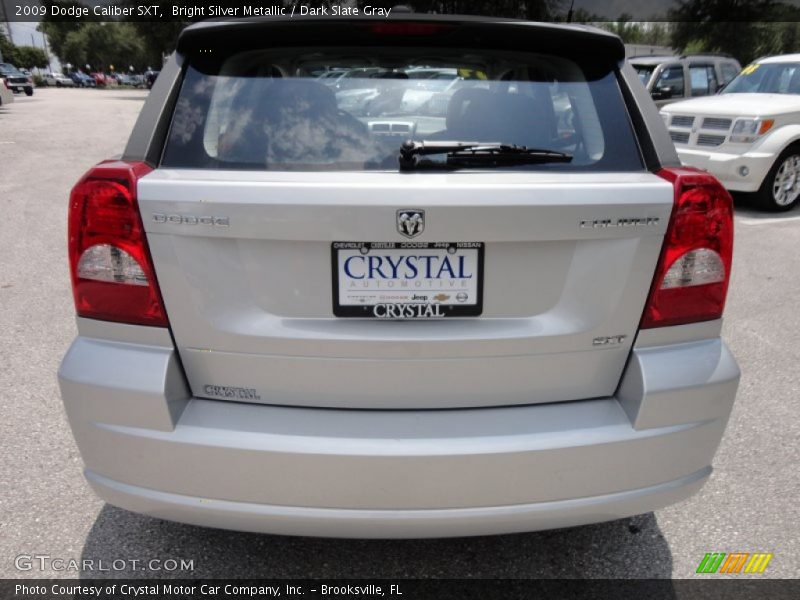 Bright Silver Metallic / Dark Slate Gray 2009 Dodge Caliber SXT