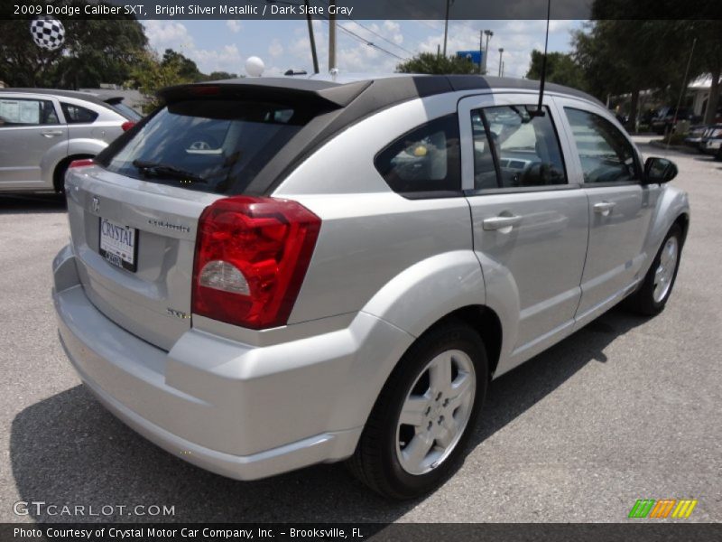 Bright Silver Metallic / Dark Slate Gray 2009 Dodge Caliber SXT
