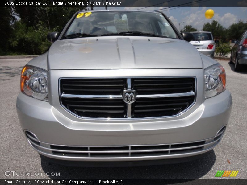 Bright Silver Metallic / Dark Slate Gray 2009 Dodge Caliber SXT