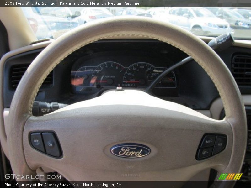 Light Parchment Gold Metallic / Medium Parchment 2003 Ford Windstar SE