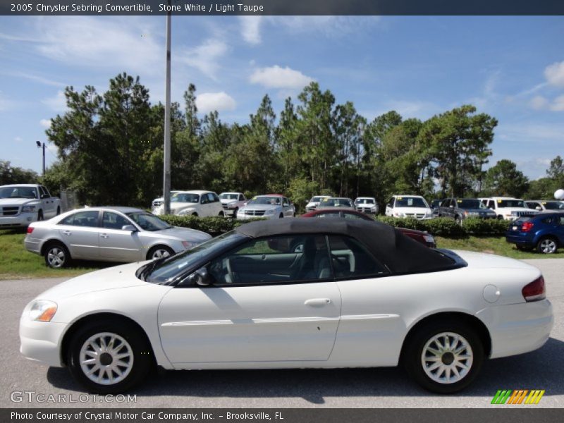 2005 Sebring Convertible Stone White