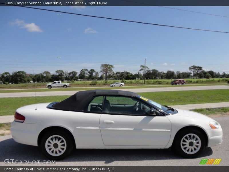  2005 Sebring Convertible Stone White