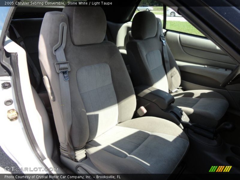Stone White / Light Taupe 2005 Chrysler Sebring Convertible