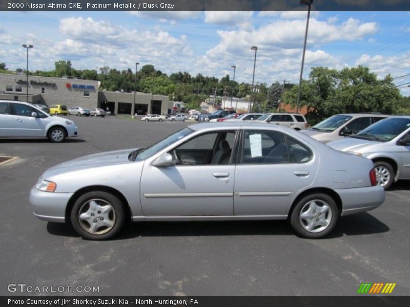 Platinum Metallic / Dusk Gray 2000 Nissan Altima GXE