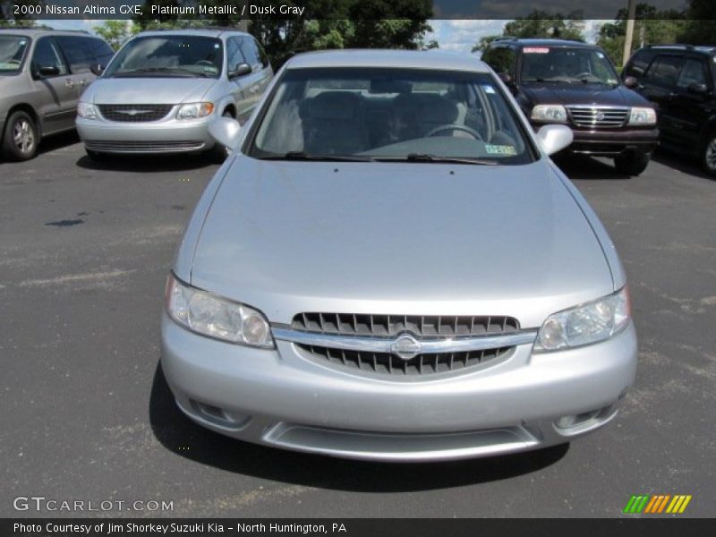 Platinum Metallic / Dusk Gray 2000 Nissan Altima GXE