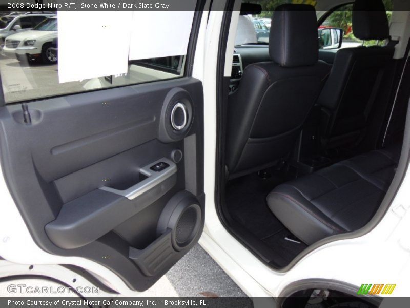 Stone White / Dark Slate Gray 2008 Dodge Nitro R/T