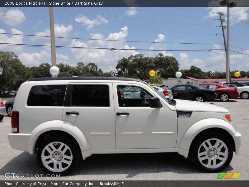 Stone White / Dark Slate Gray 2008 Dodge Nitro R/T