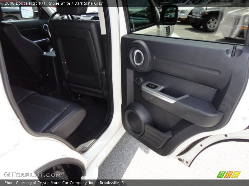 Stone White / Dark Slate Gray 2008 Dodge Nitro R/T