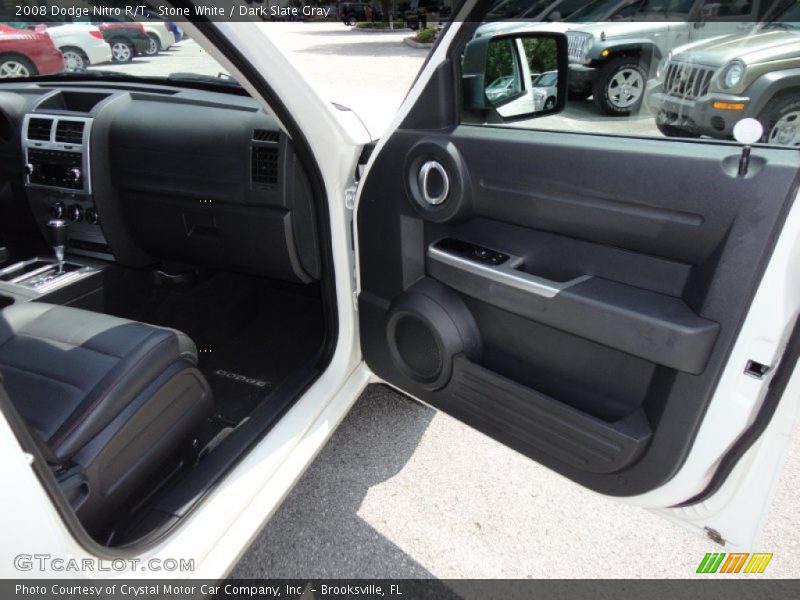 Stone White / Dark Slate Gray 2008 Dodge Nitro R/T