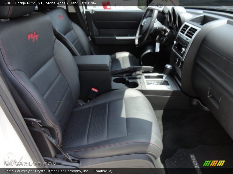 Stone White / Dark Slate Gray 2008 Dodge Nitro R/T