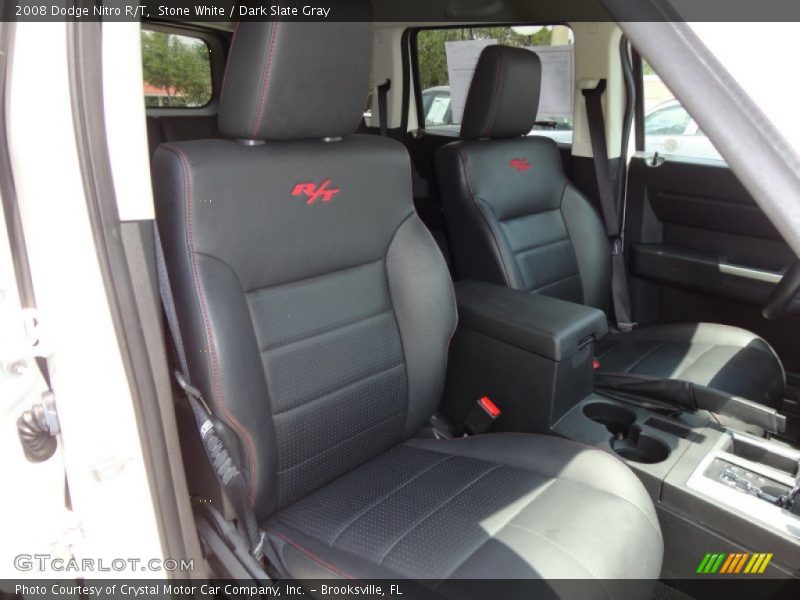 Stone White / Dark Slate Gray 2008 Dodge Nitro R/T