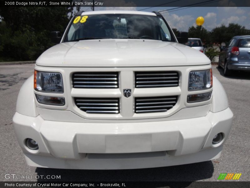 Stone White / Dark Slate Gray 2008 Dodge Nitro R/T