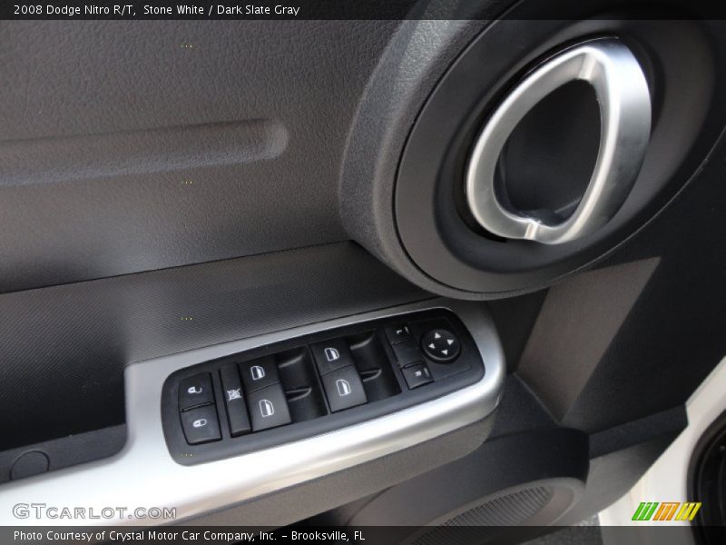 Stone White / Dark Slate Gray 2008 Dodge Nitro R/T