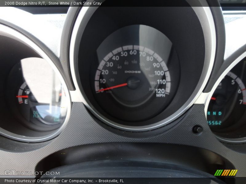 Stone White / Dark Slate Gray 2008 Dodge Nitro R/T