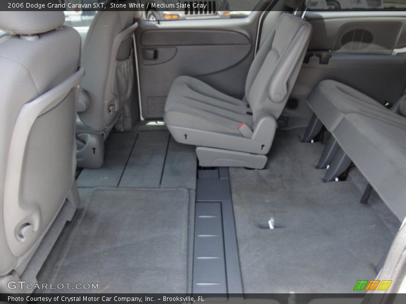 Stone White / Medium Slate Gray 2006 Dodge Grand Caravan SXT