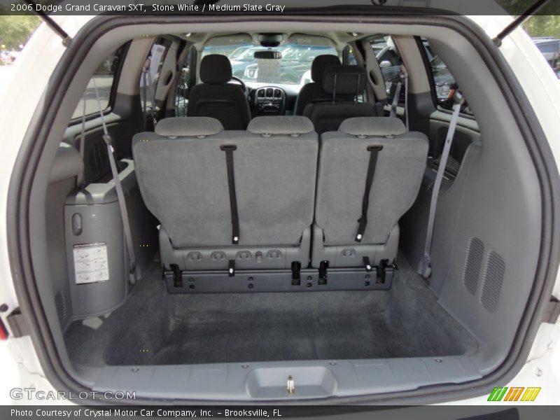 Stone White / Medium Slate Gray 2006 Dodge Grand Caravan SXT