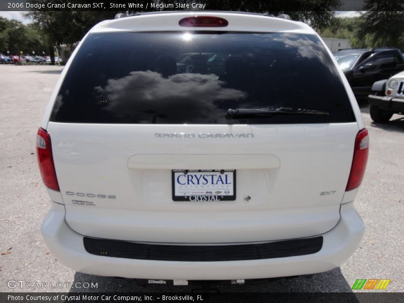 Stone White / Medium Slate Gray 2006 Dodge Grand Caravan SXT