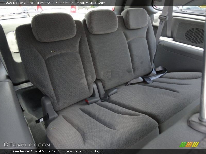 Stone White / Medium Slate Gray 2006 Dodge Grand Caravan SXT