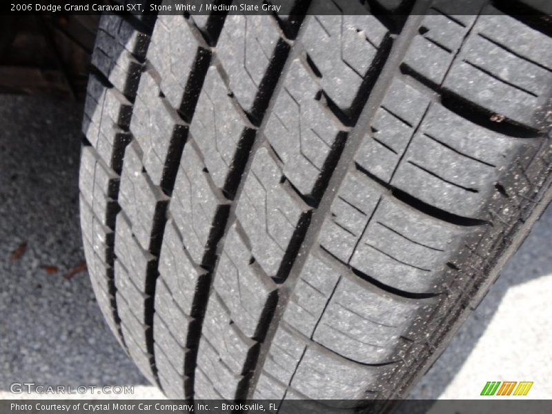 Stone White / Medium Slate Gray 2006 Dodge Grand Caravan SXT