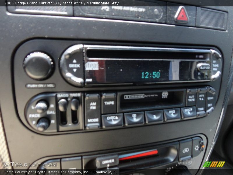 Stone White / Medium Slate Gray 2006 Dodge Grand Caravan SXT