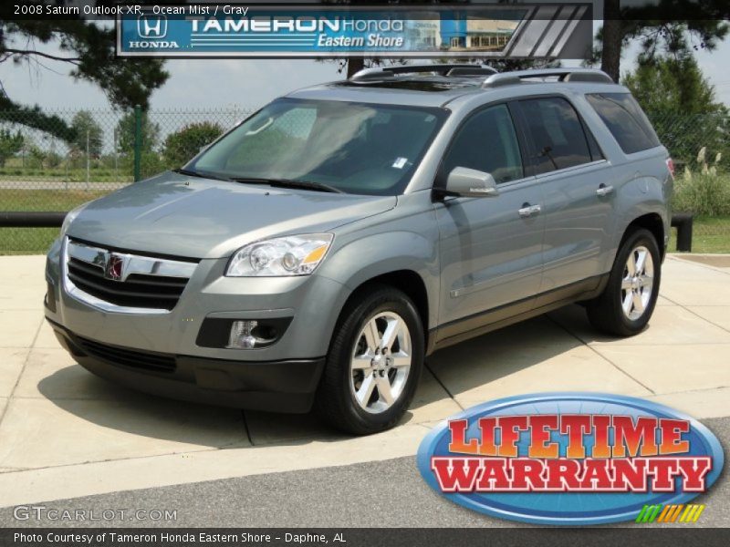 Ocean Mist / Gray 2008 Saturn Outlook XR
