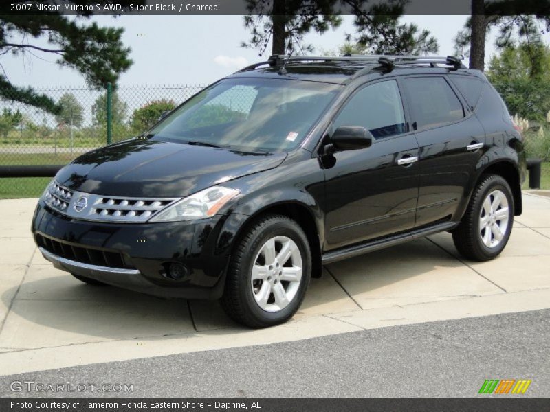 Super Black / Charcoal 2007 Nissan Murano S AWD