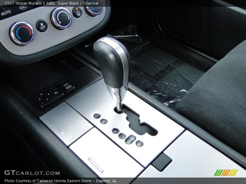 Super Black / Charcoal 2007 Nissan Murano S AWD