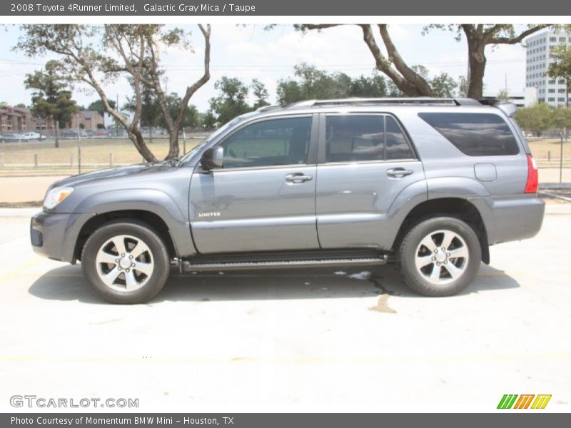 Galactic Gray Mica / Taupe 2008 Toyota 4Runner Limited