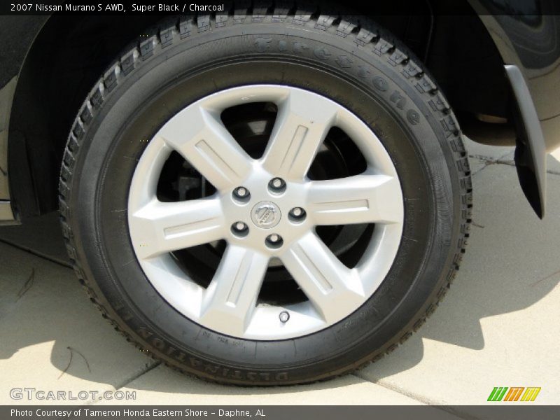 Super Black / Charcoal 2007 Nissan Murano S AWD