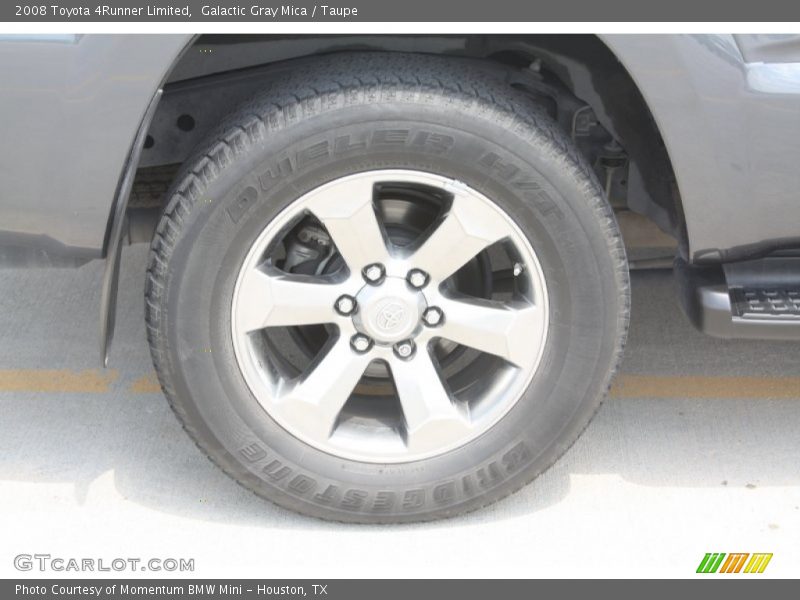 Galactic Gray Mica / Taupe 2008 Toyota 4Runner Limited
