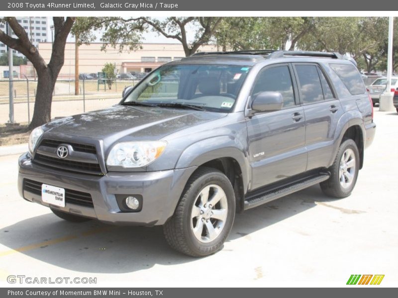 Galactic Gray Mica / Taupe 2008 Toyota 4Runner Limited