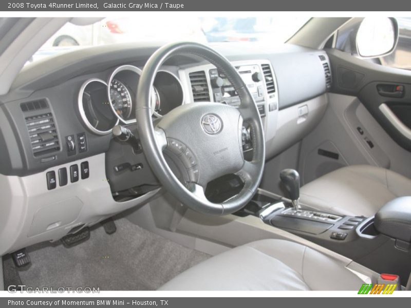 Galactic Gray Mica / Taupe 2008 Toyota 4Runner Limited
