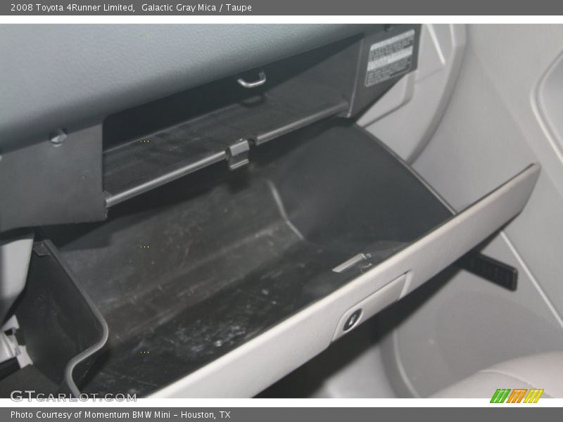 Galactic Gray Mica / Taupe 2008 Toyota 4Runner Limited