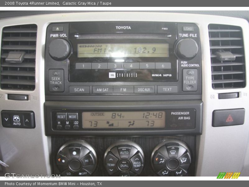 Galactic Gray Mica / Taupe 2008 Toyota 4Runner Limited