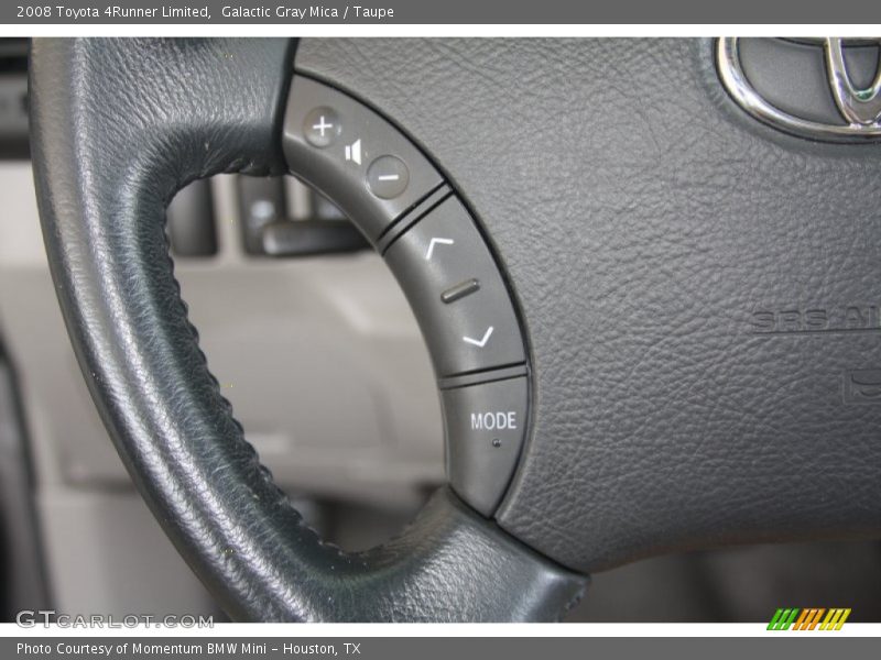 Galactic Gray Mica / Taupe 2008 Toyota 4Runner Limited