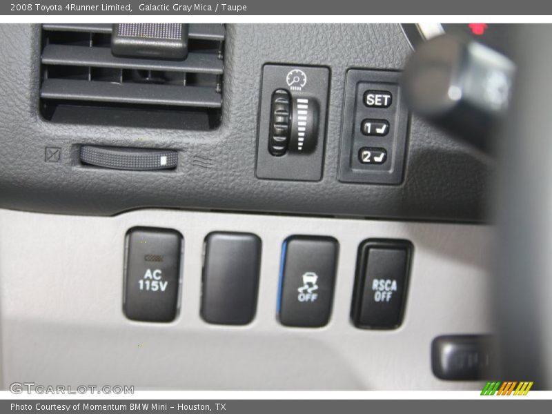 Galactic Gray Mica / Taupe 2008 Toyota 4Runner Limited