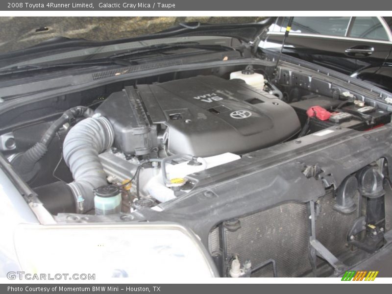 Galactic Gray Mica / Taupe 2008 Toyota 4Runner Limited