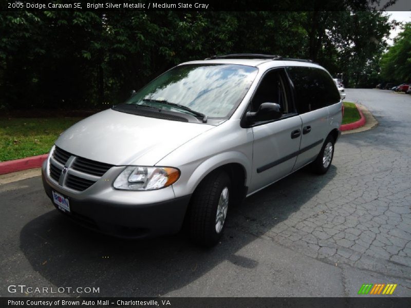 Bright Silver Metallic / Medium Slate Gray 2005 Dodge Caravan SE