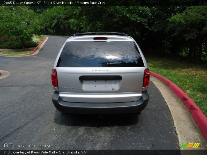 Bright Silver Metallic / Medium Slate Gray 2005 Dodge Caravan SE