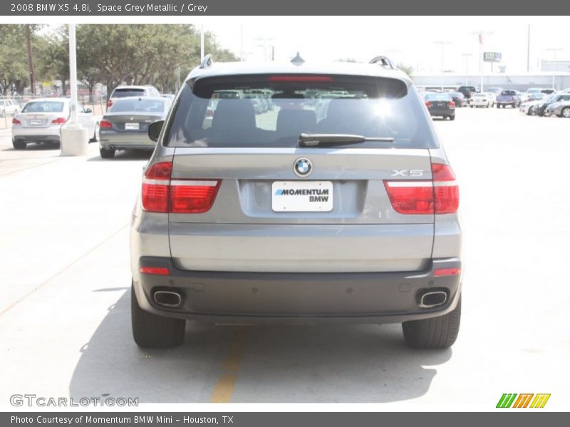 Space Grey Metallic / Grey 2008 BMW X5 4.8i