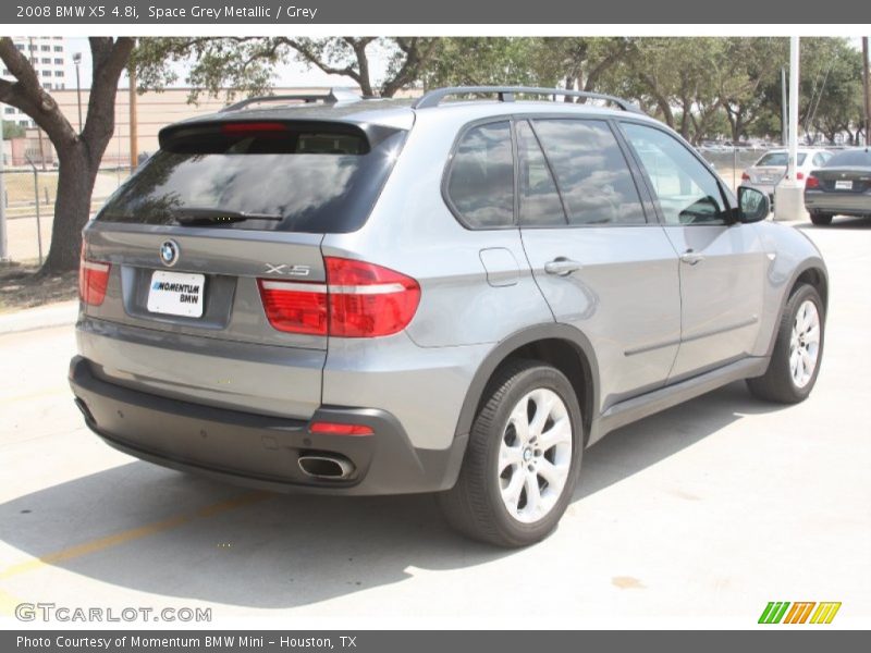 Space Grey Metallic / Grey 2008 BMW X5 4.8i