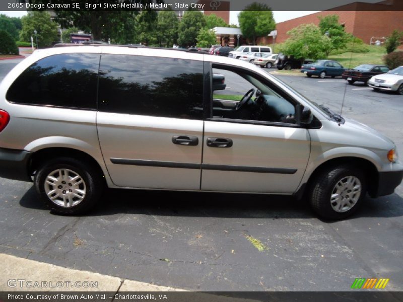 Bright Silver Metallic / Medium Slate Gray 2005 Dodge Caravan SE