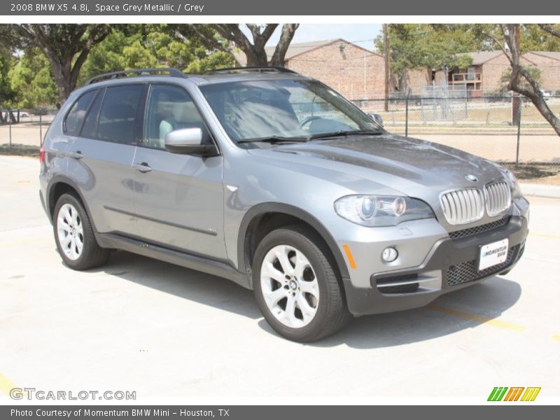 Space Grey Metallic / Grey 2008 BMW X5 4.8i