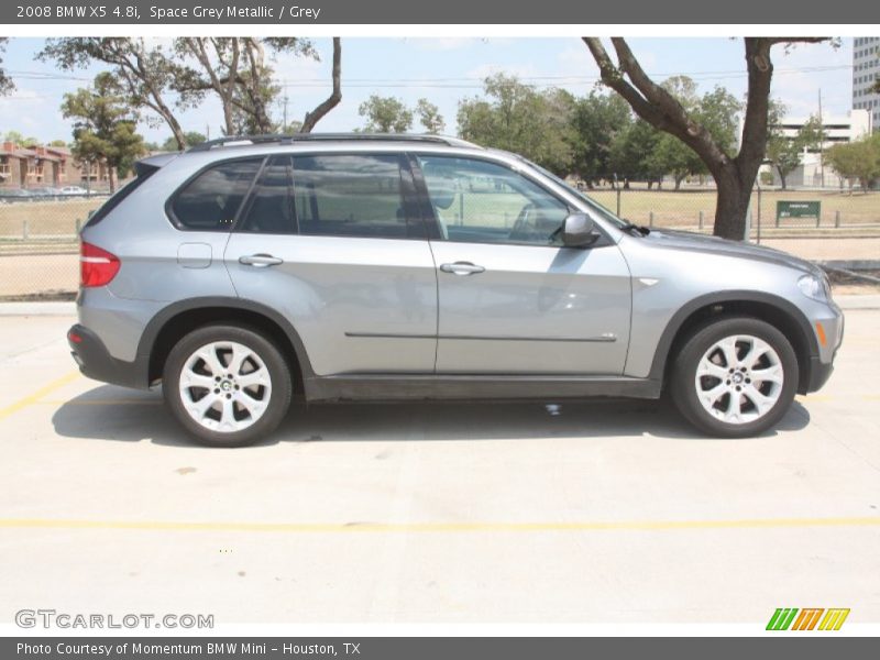 Space Grey Metallic / Grey 2008 BMW X5 4.8i
