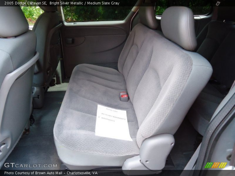 Bright Silver Metallic / Medium Slate Gray 2005 Dodge Caravan SE