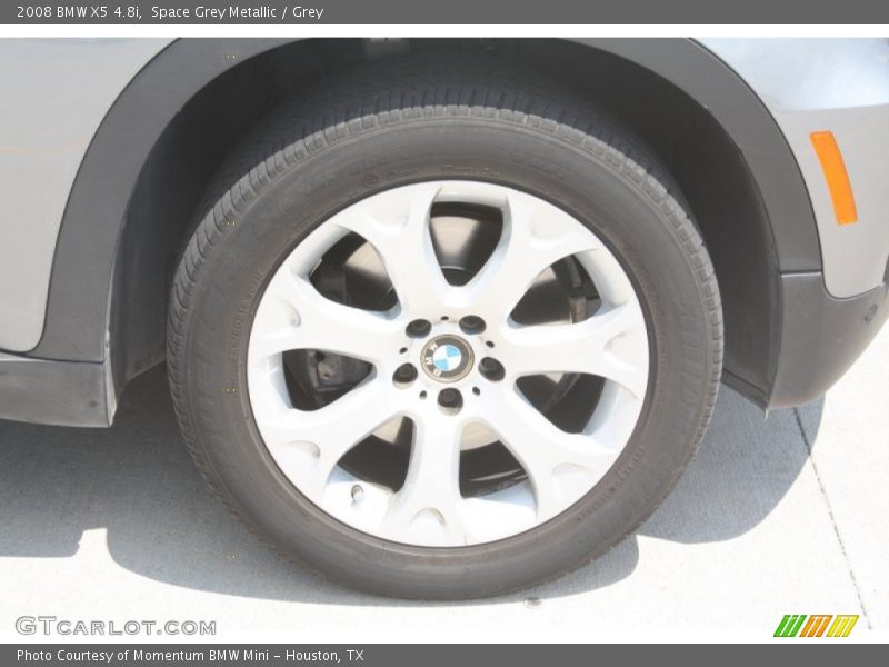 Space Grey Metallic / Grey 2008 BMW X5 4.8i